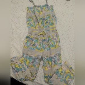 Mini Boden Colorful Cityscape Kids Jumpsuit/Romper